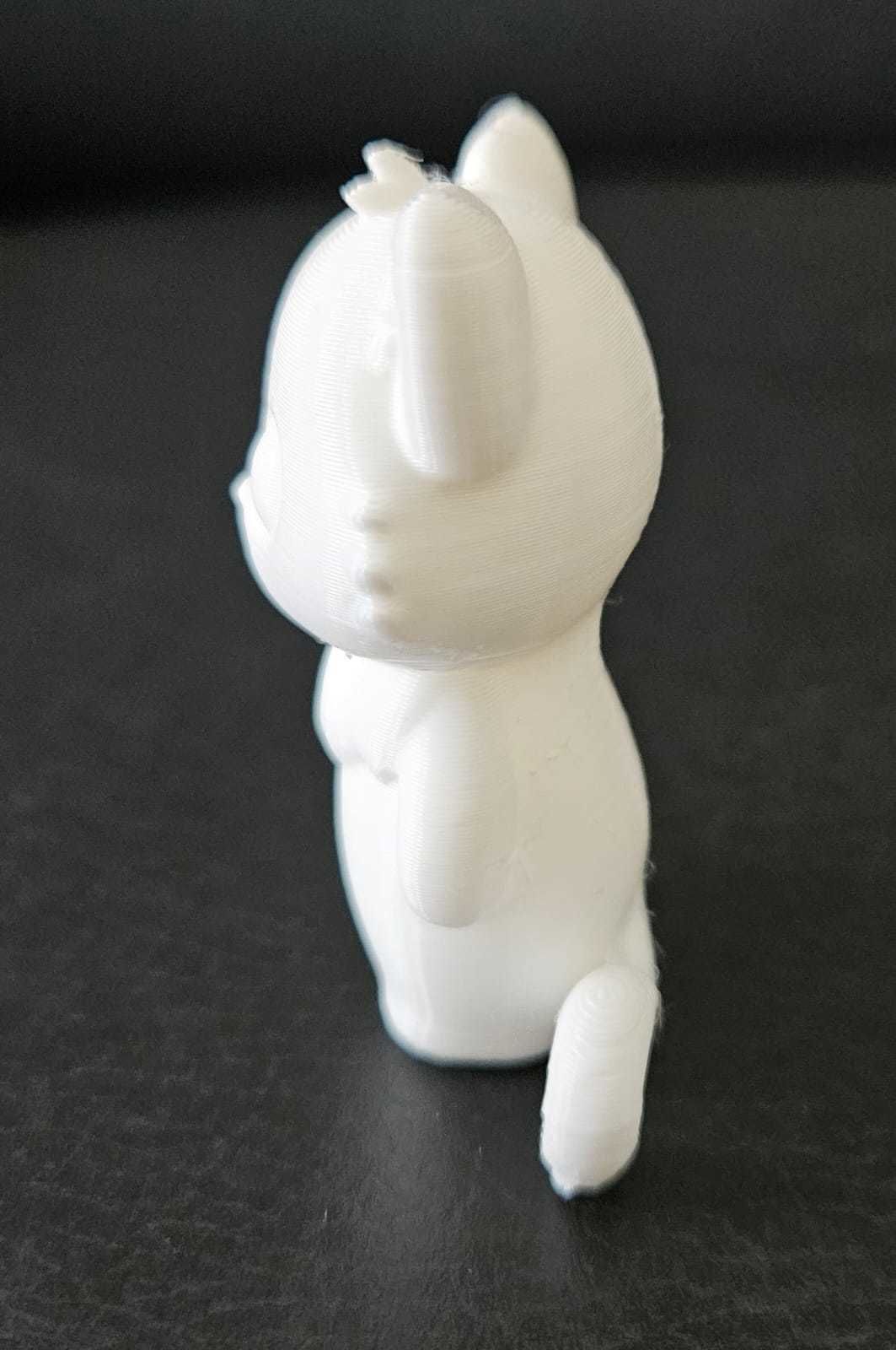 Cute Standing Cat 3D print model_7