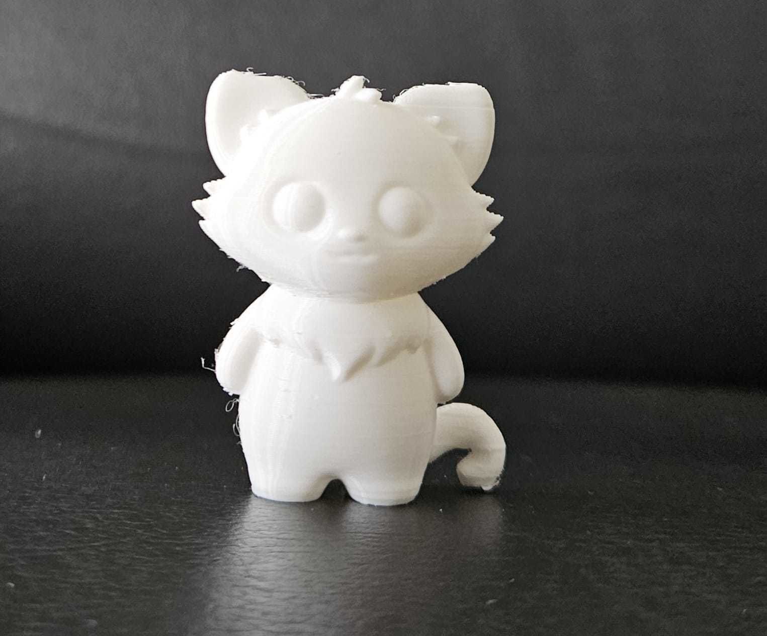 Cute Standing Cat 3D print model_5