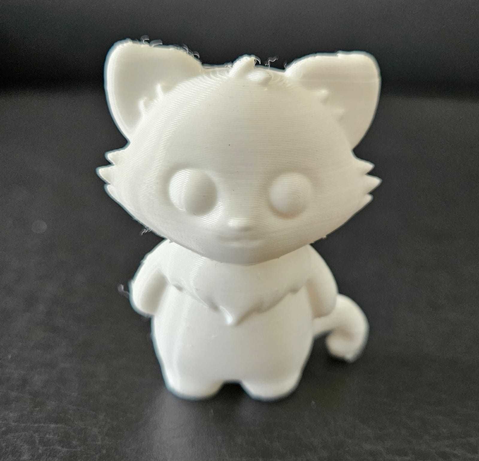 Cute Standing Cat 3D print model_13