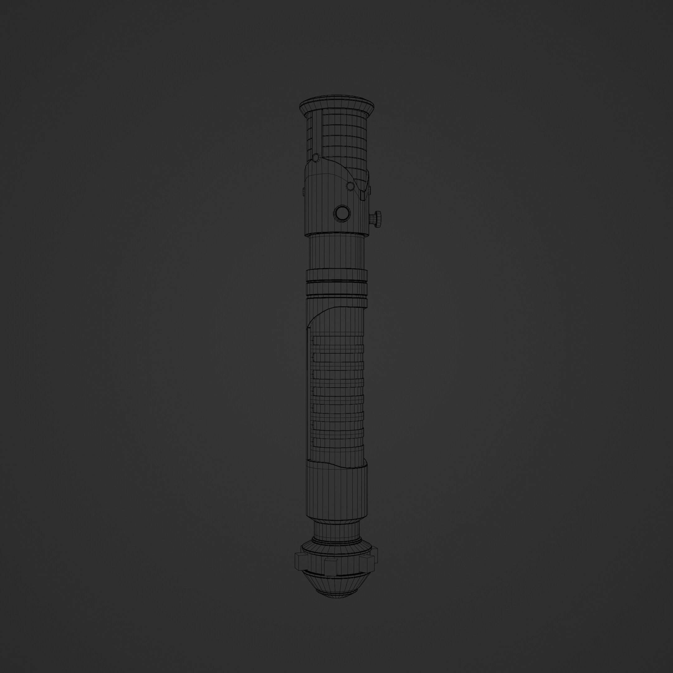 Obi Wan Kenobi First Lightsaber Free 3D model_3