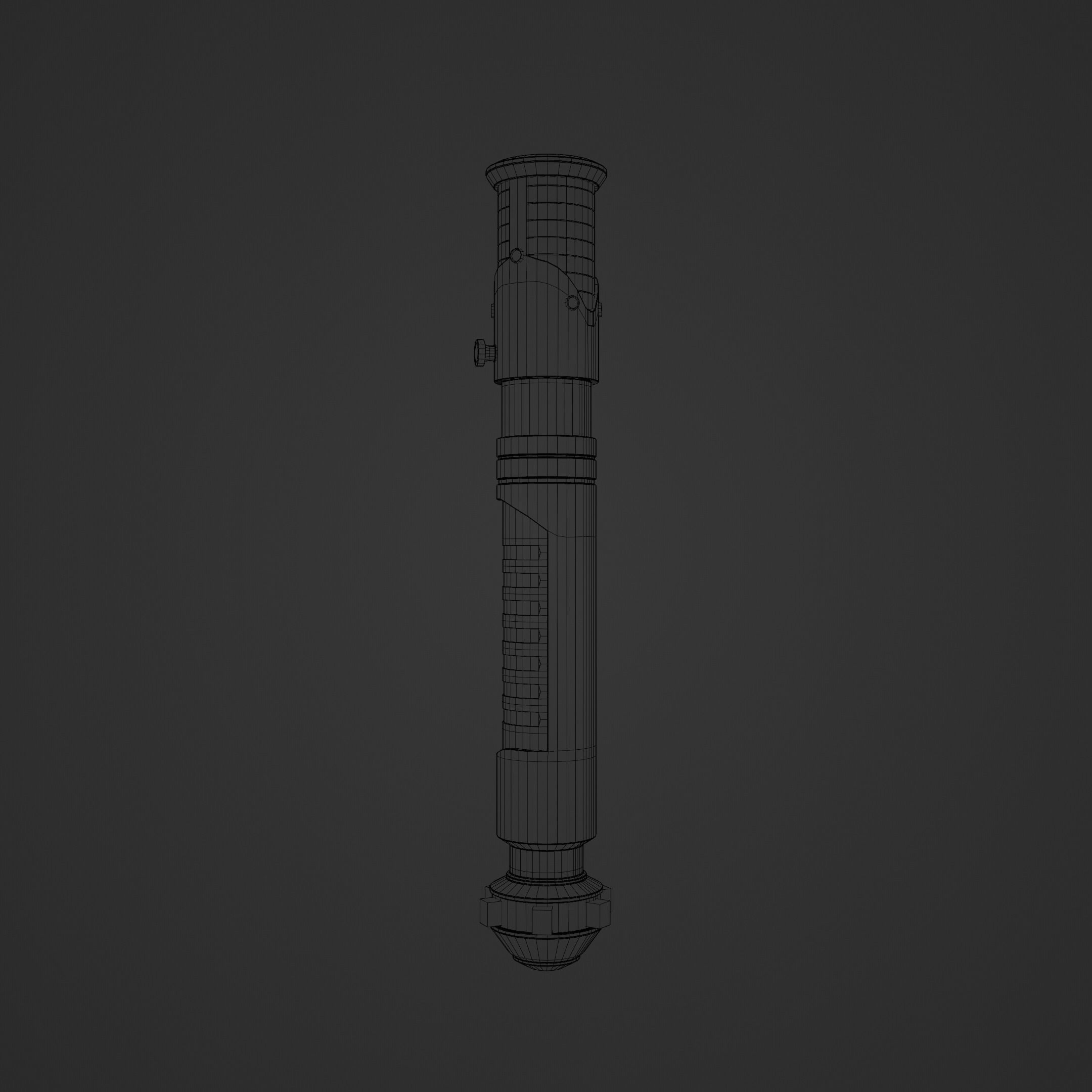 Obi Wan Kenobi First Lightsaber Free 3D model_4