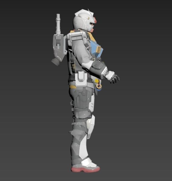 Call of Duty GUNDAM RX-78-2 3D print model_4