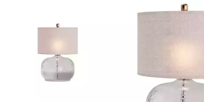 Glass Table Lamp