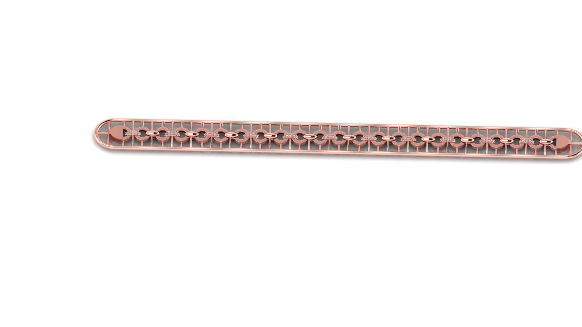  Chain or bracelet or  Necklace 3D MODEL PRINTABLE 3D print model_3