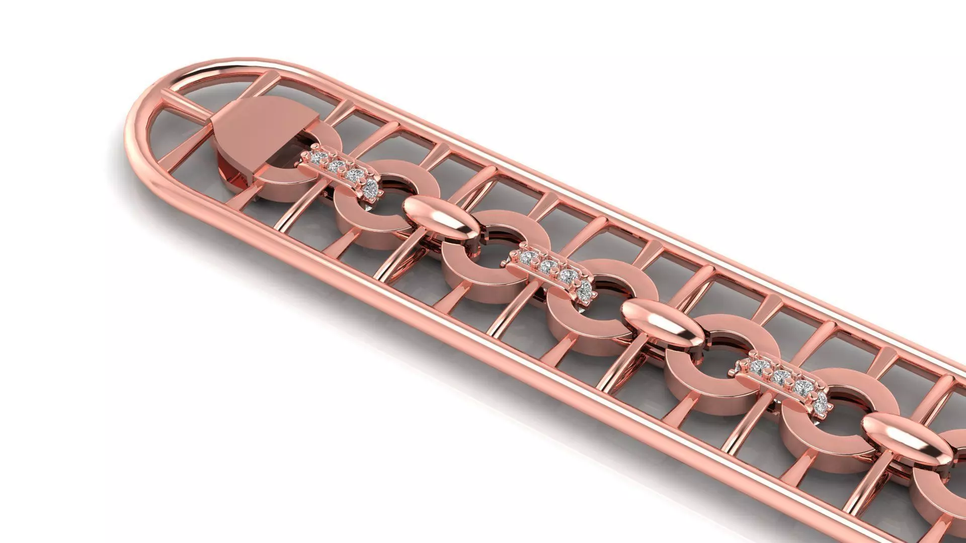  Chain or bracelet or  Necklace 3D MODEL PRINTABLE 3D print model_0