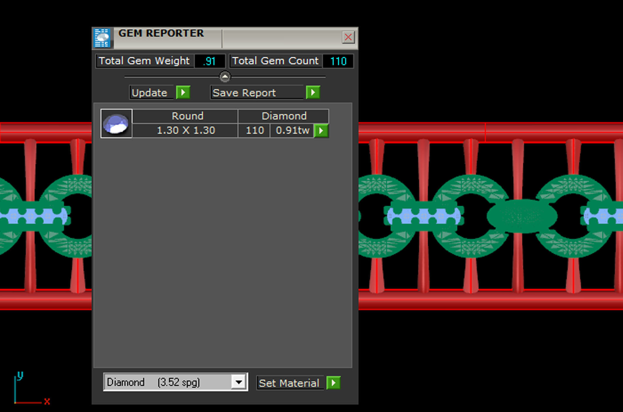  Chain or bracelet or  Necklace 3D MODEL PRINTABLE 3D print model_5