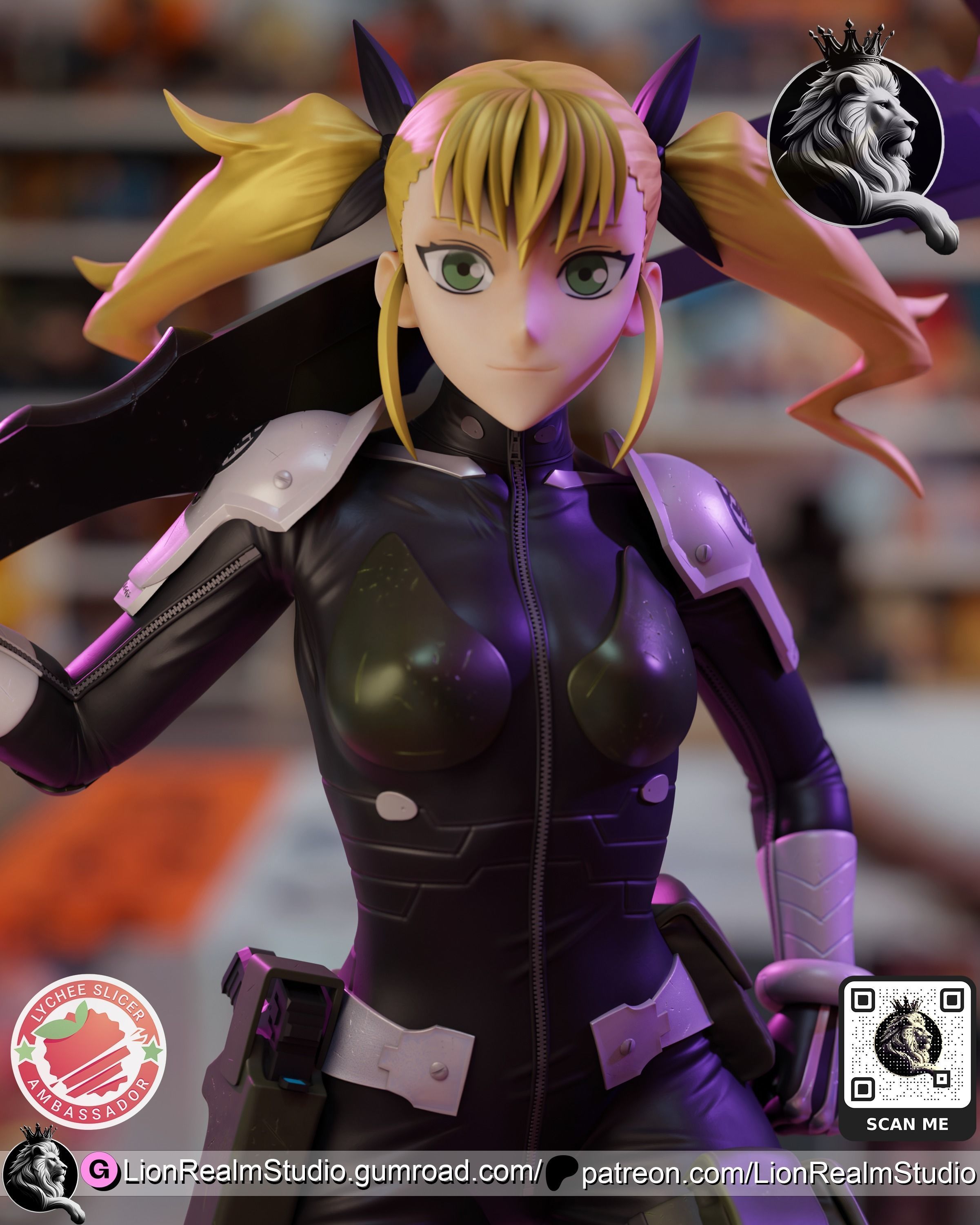 Kikoru - Kaiju No8 3D print model_1