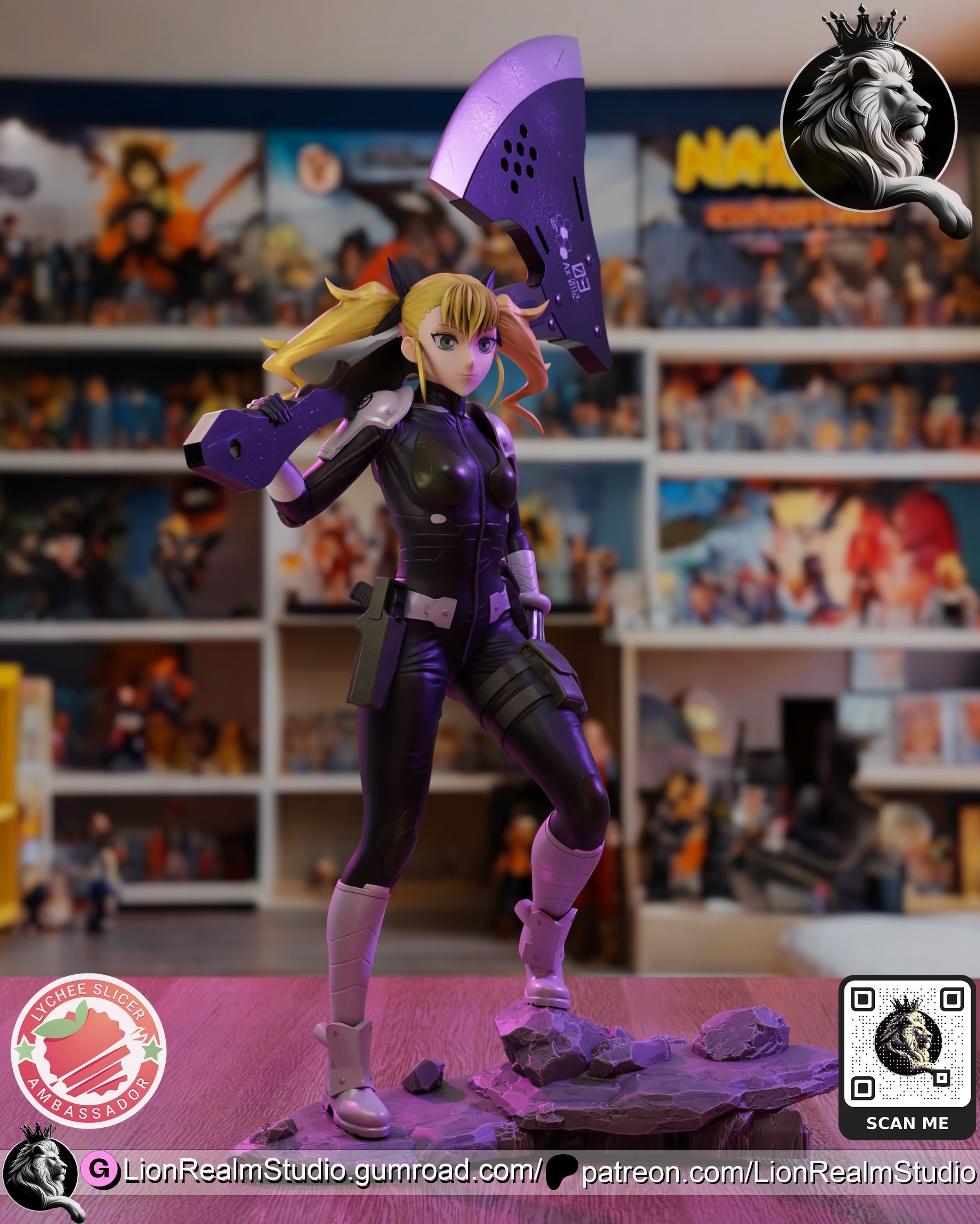 Kikoru - Kaiju No8 3D print model_4