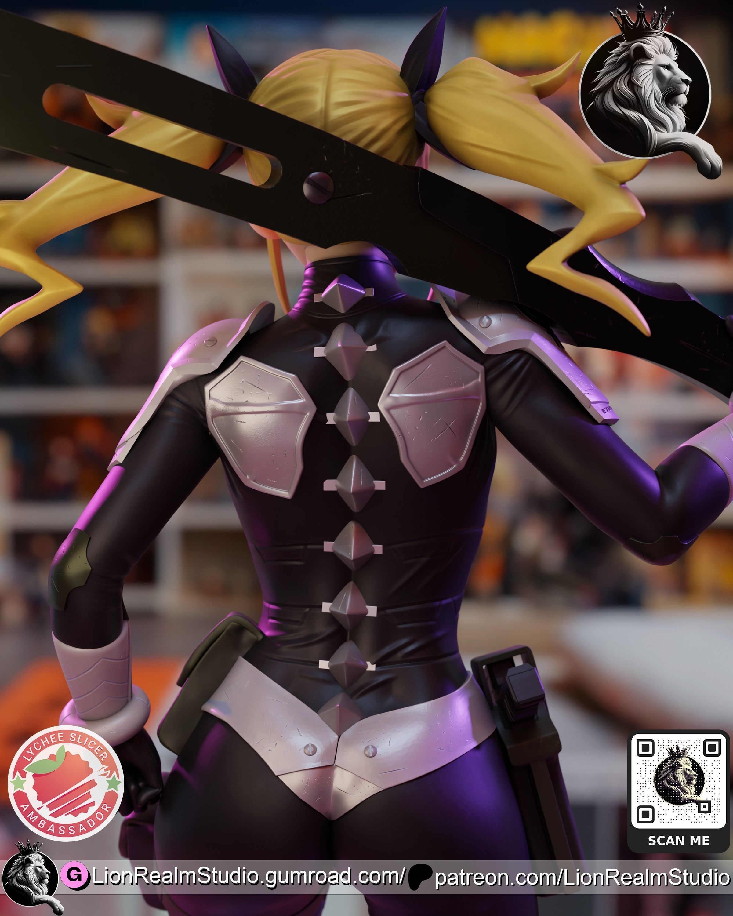 Kikoru - Kaiju No8 3D print model_7