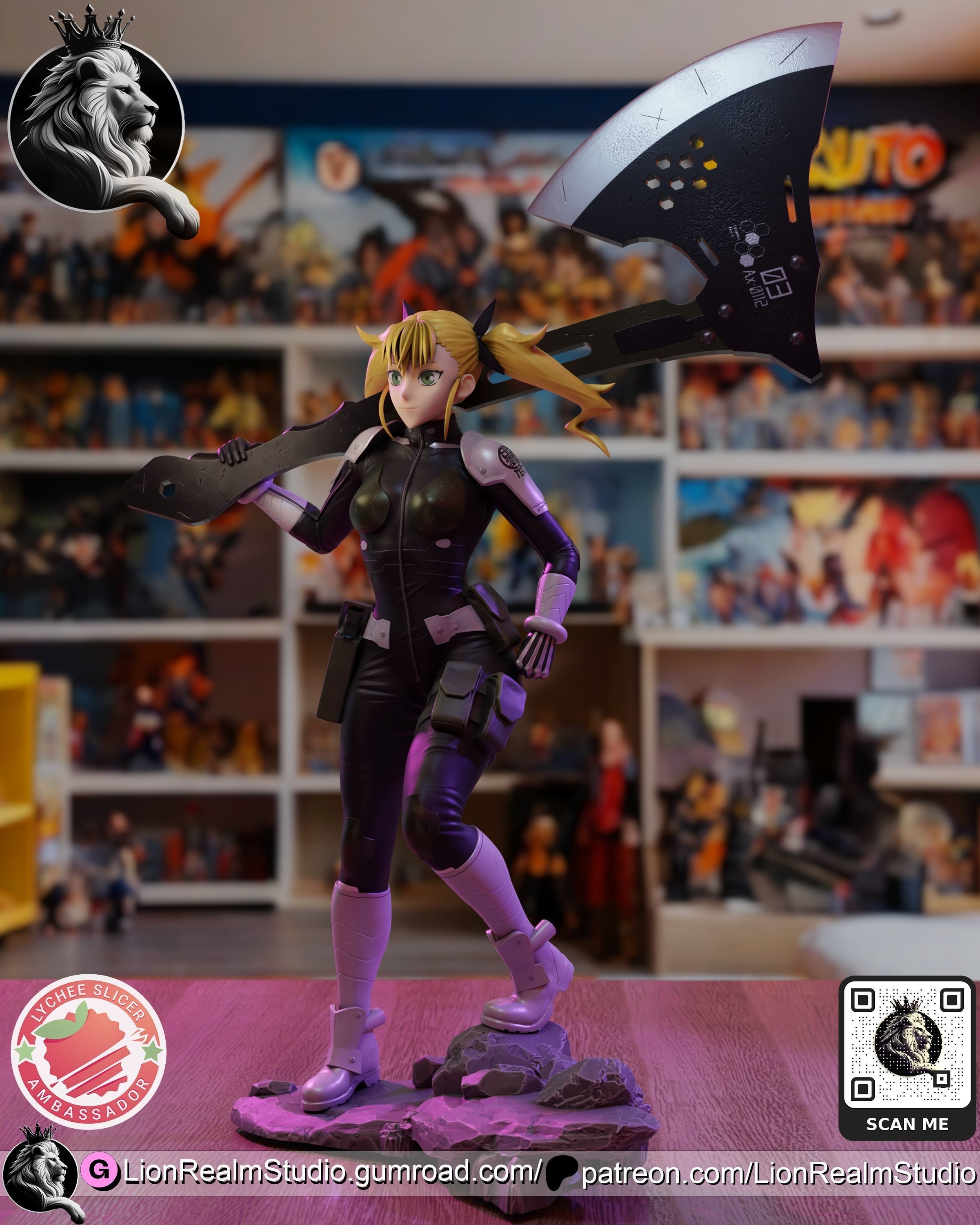 Kikoru - Kaiju No8 3D print model_5