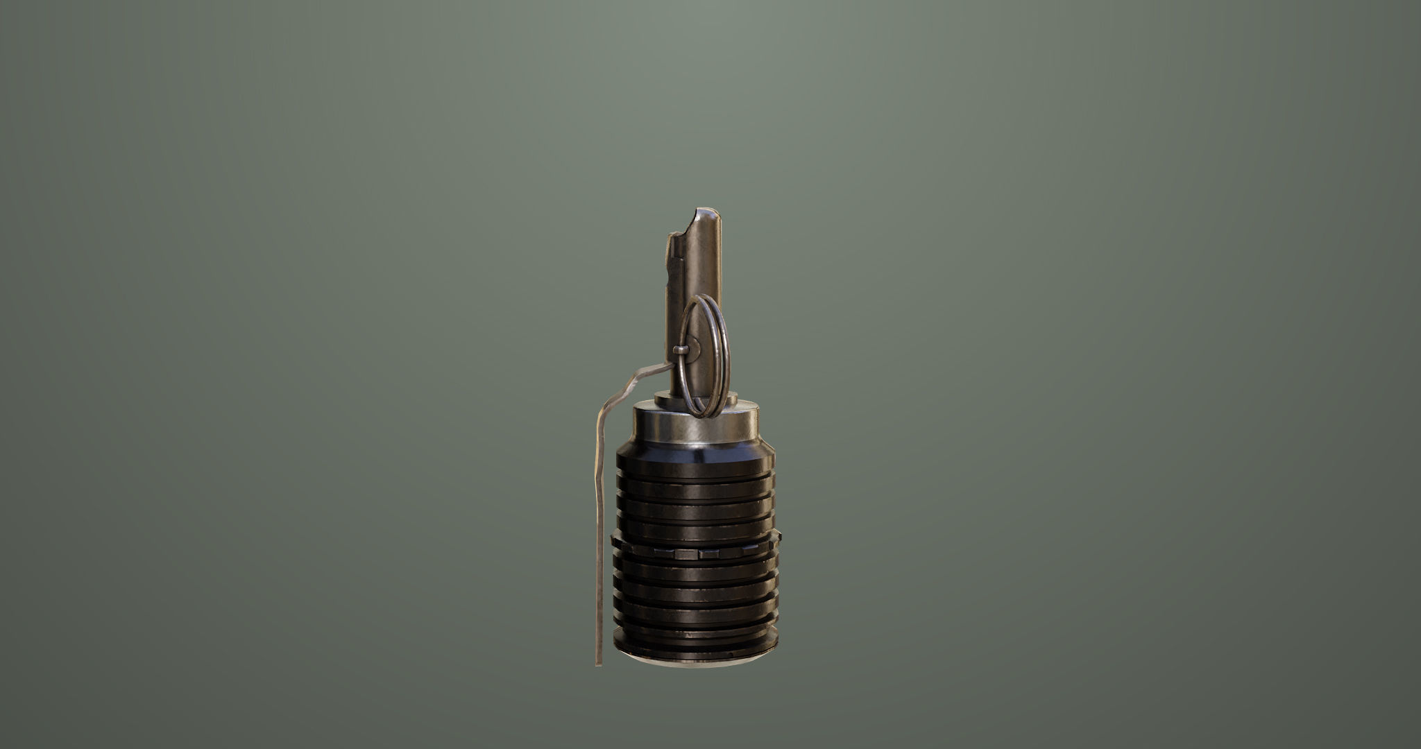 10 Grenades Single Mat All PBR Unity UE Textures Low-poly 3D model_44
