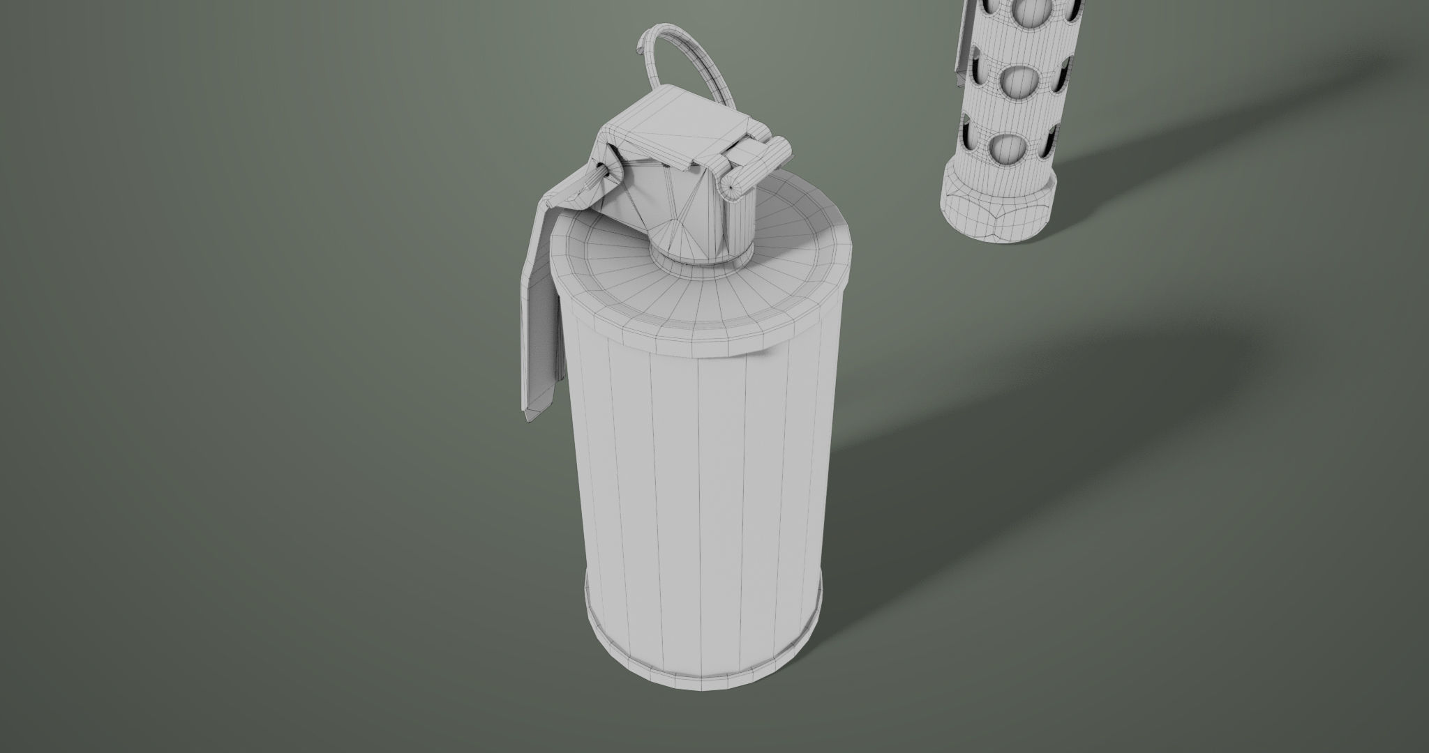 10 Grenades Single Mat All PBR Unity UE Textures Low-poly 3D model_60