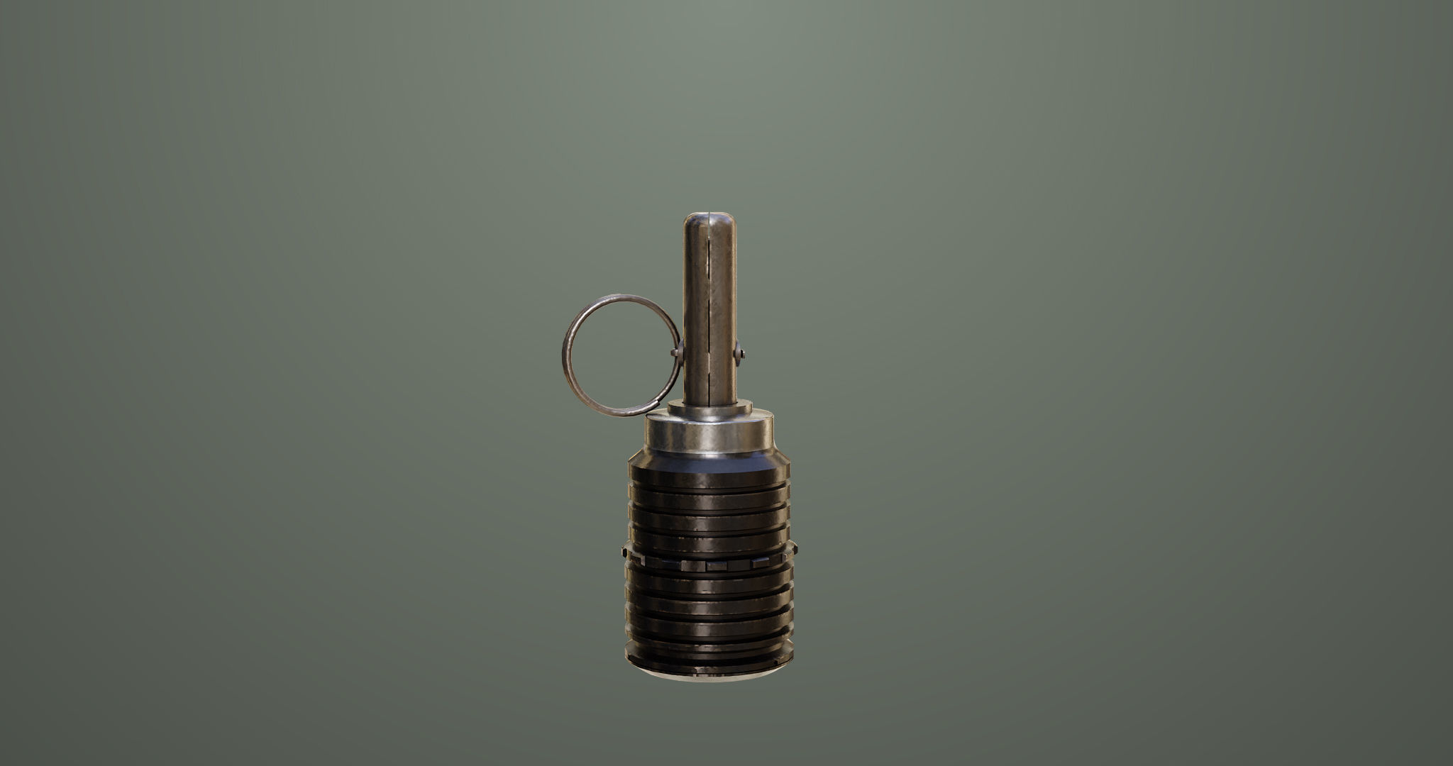 10 Grenades Single Mat All PBR Unity UE Textures Low-poly 3D model_41