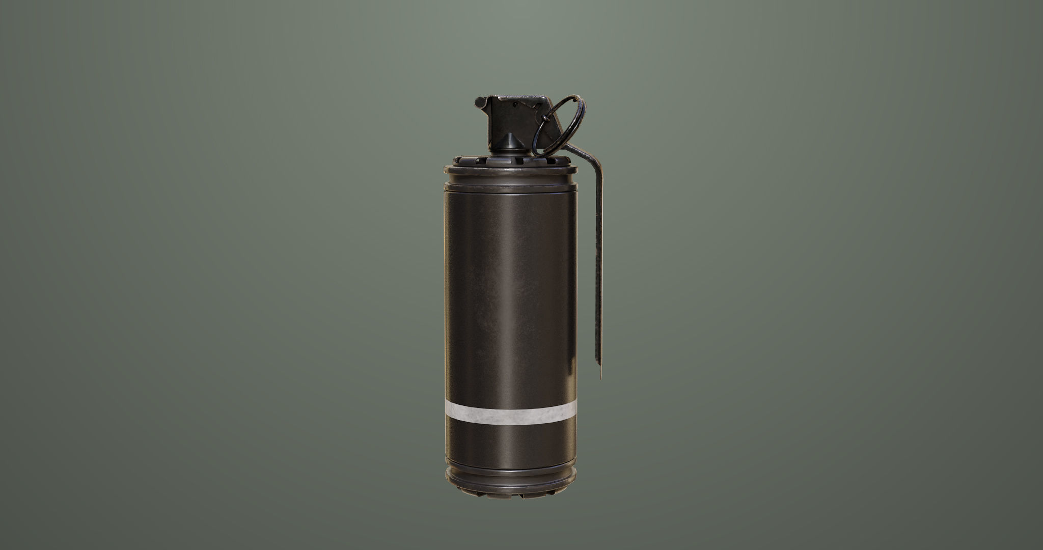 10 Grenades Single Mat All PBR Unity UE Textures Low-poly 3D model_27