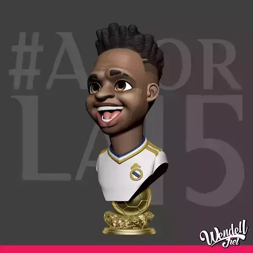 Vini Jr 3D print model