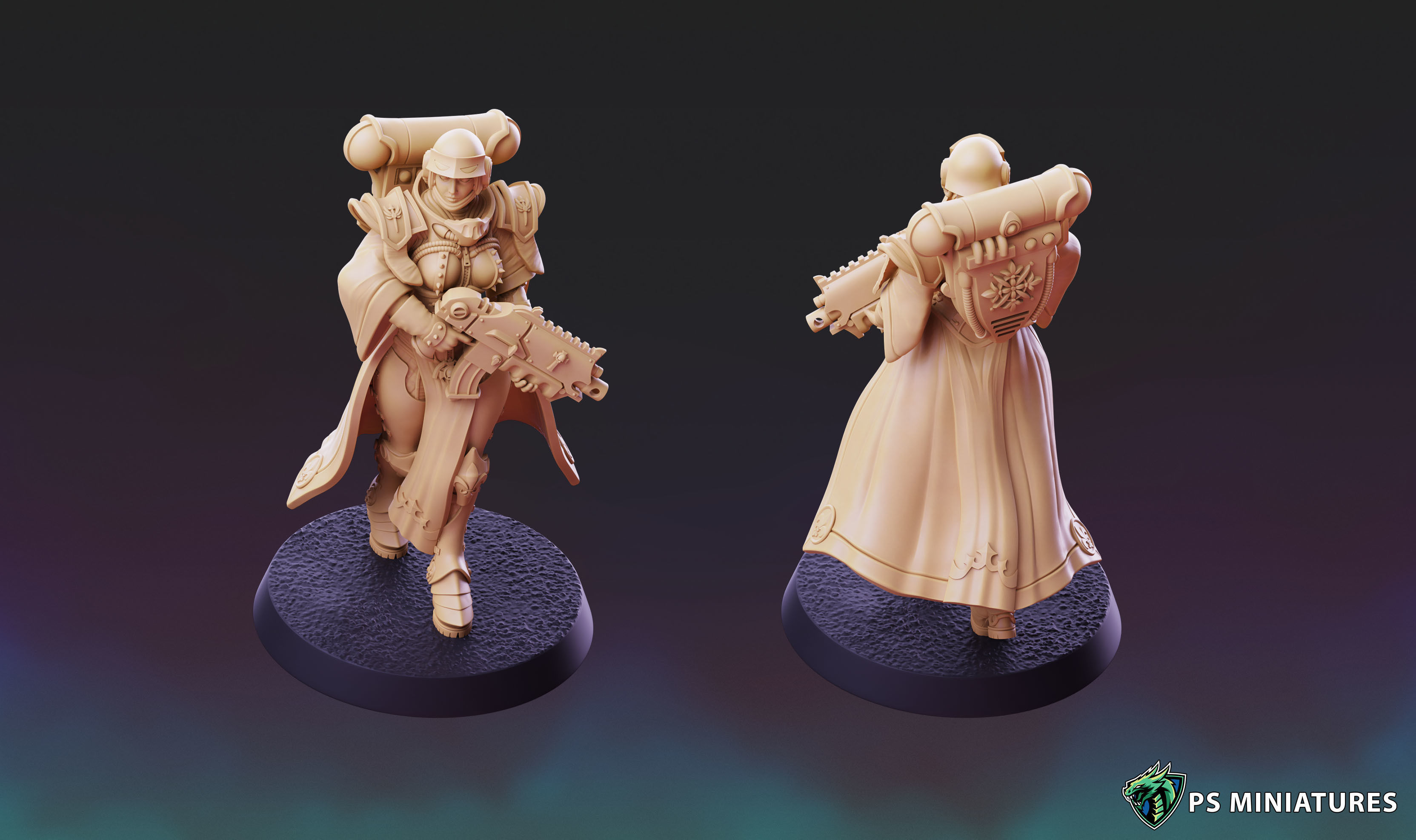 Divine Order - Soldiers Vol 1 Bundle 3D print model_6