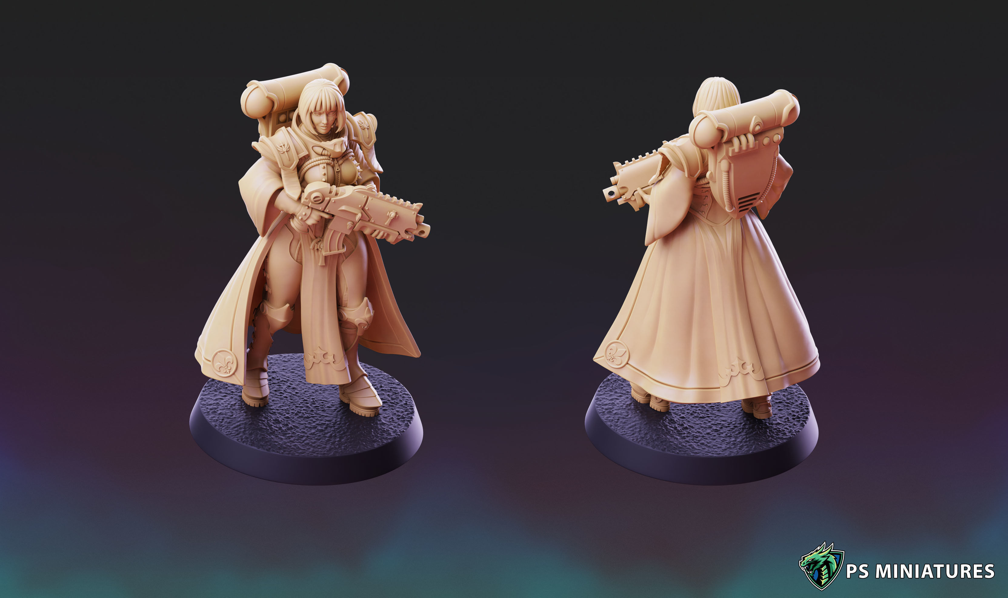 Divine Order - Soldiers Vol 1 Bundle 3D print model_8
