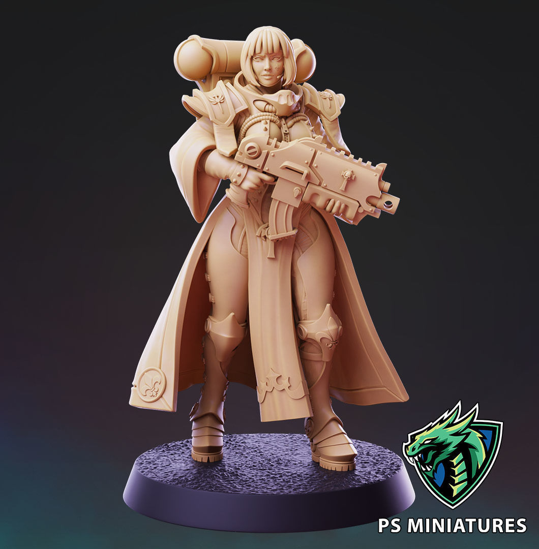 Divine Order - Soldiers Vol 1 Bundle 3D print model_23