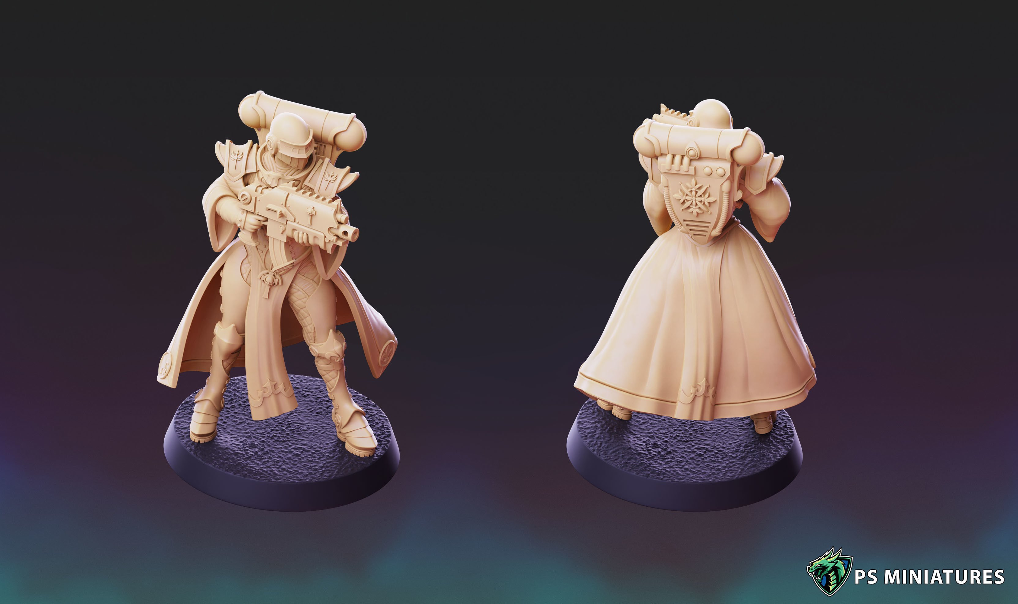 Divine Order - Soldiers Vol 1 Bundle 3D print model_5