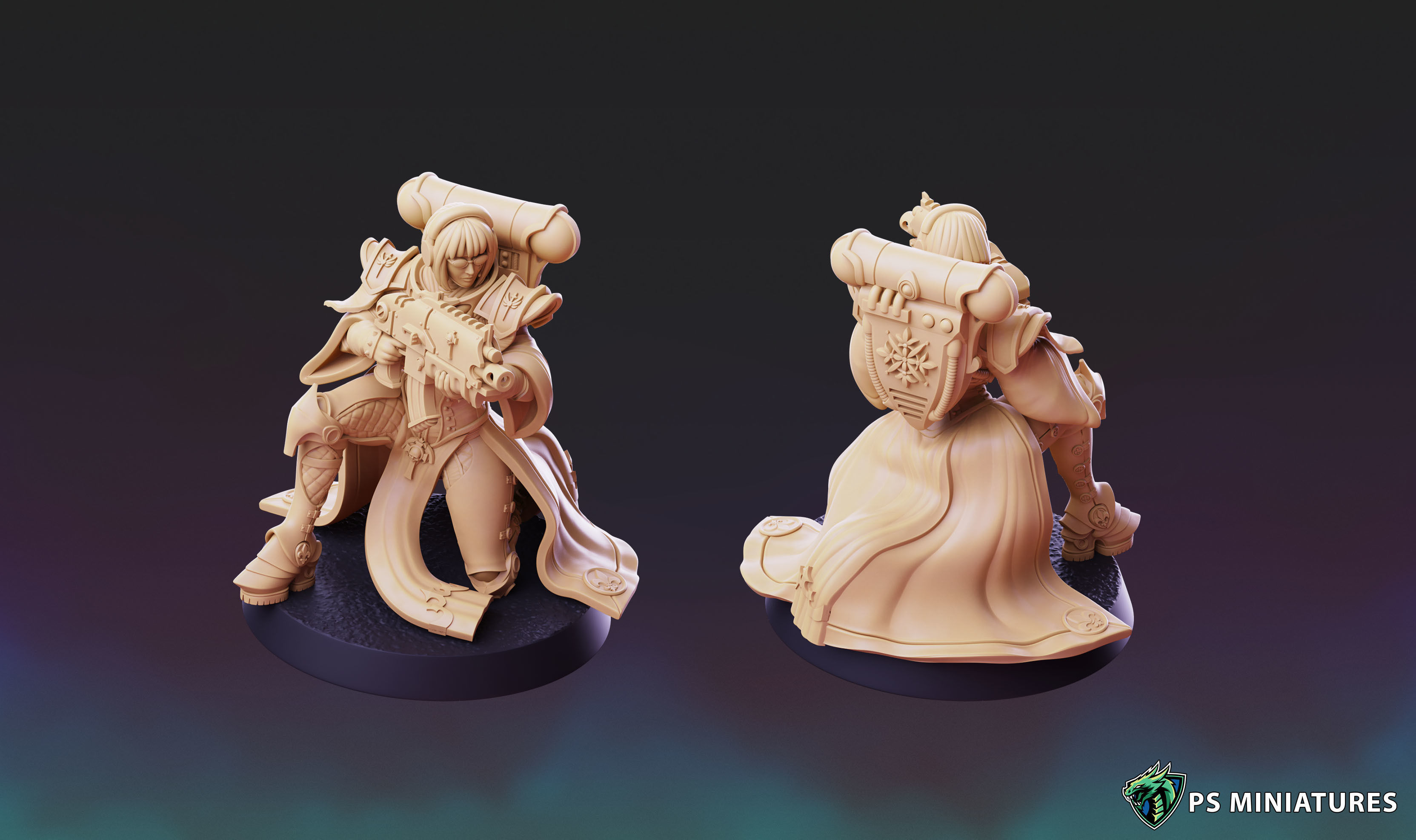 Divine Order - Soldiers Vol 1 Bundle 3D print model_7