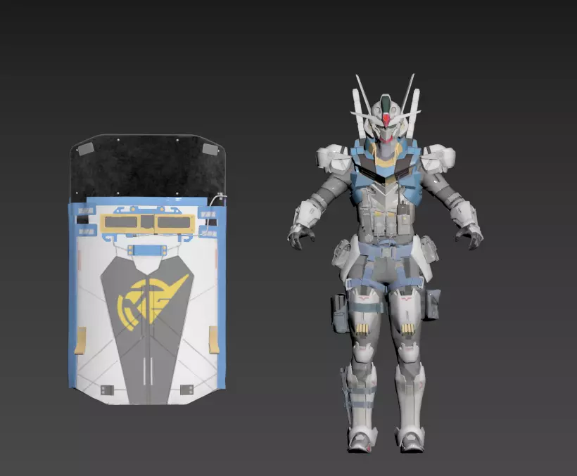 Call of Duty GUNDAM XVX-016 3D print model