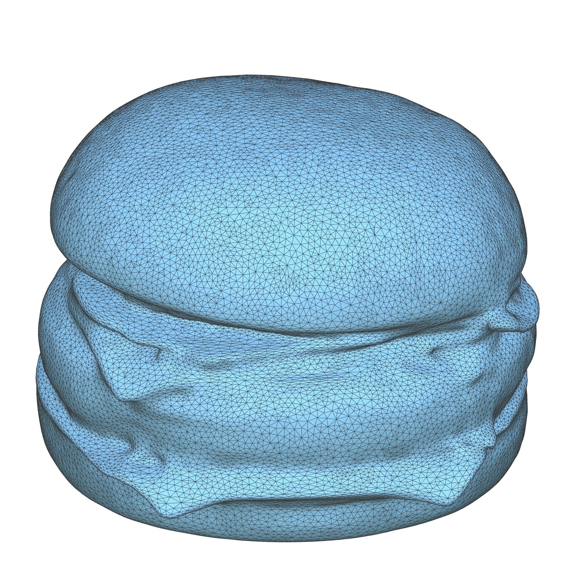 Realistic Burger 3D model_5