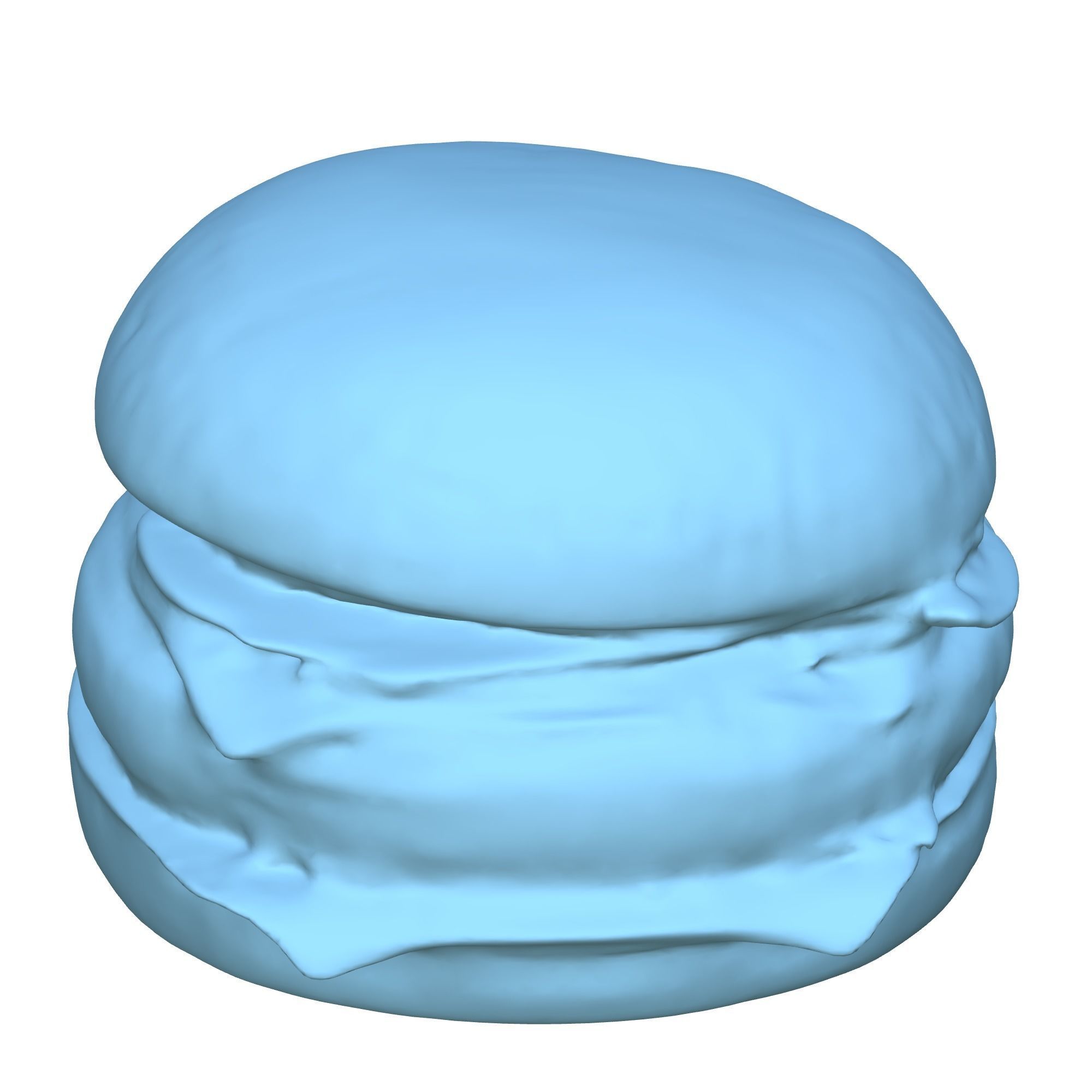 Realistic Burger 3D model_4