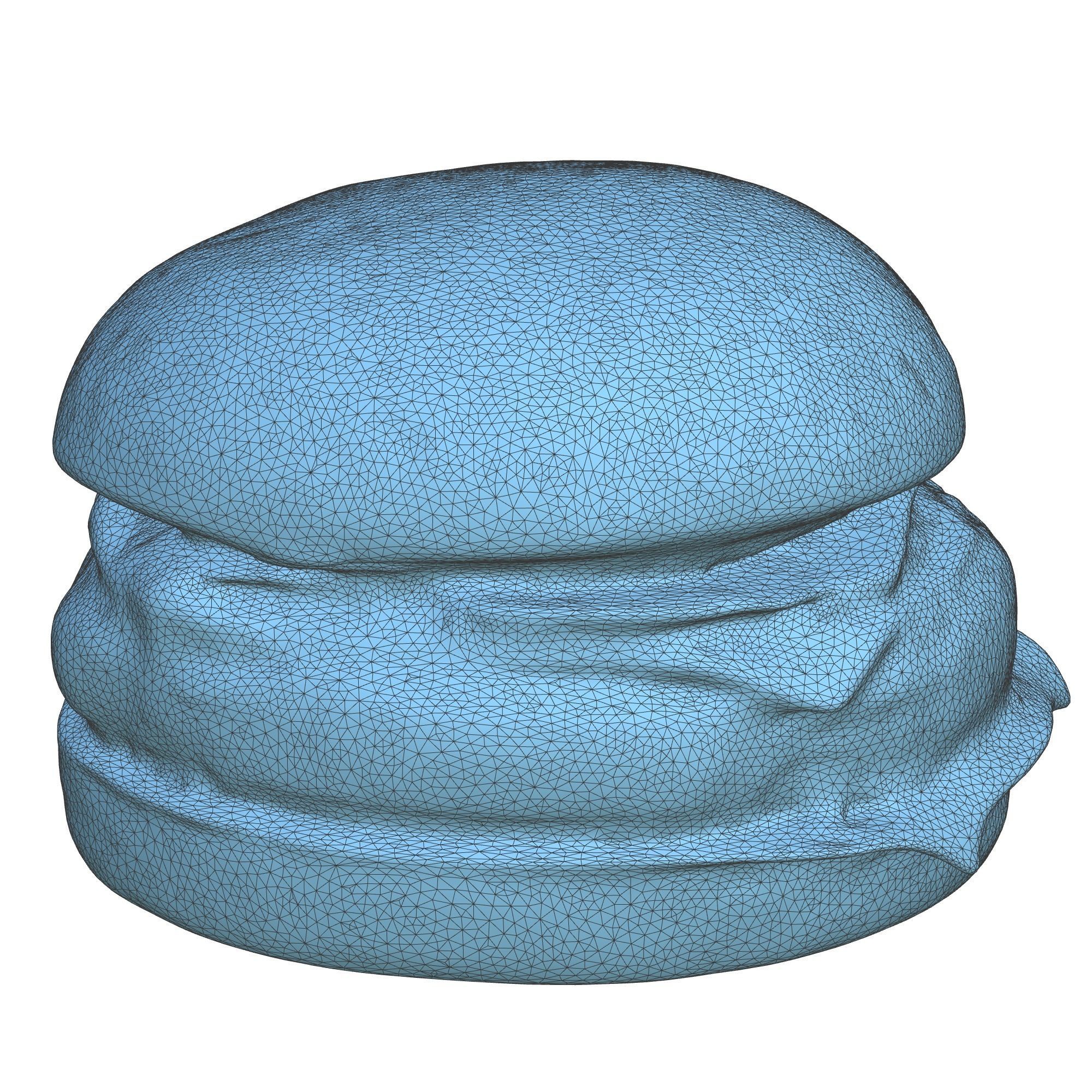 Realistic Burger 3D model_6