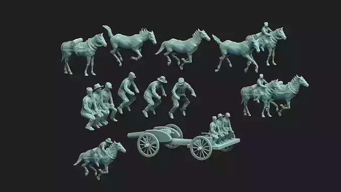 civil war figures collection 