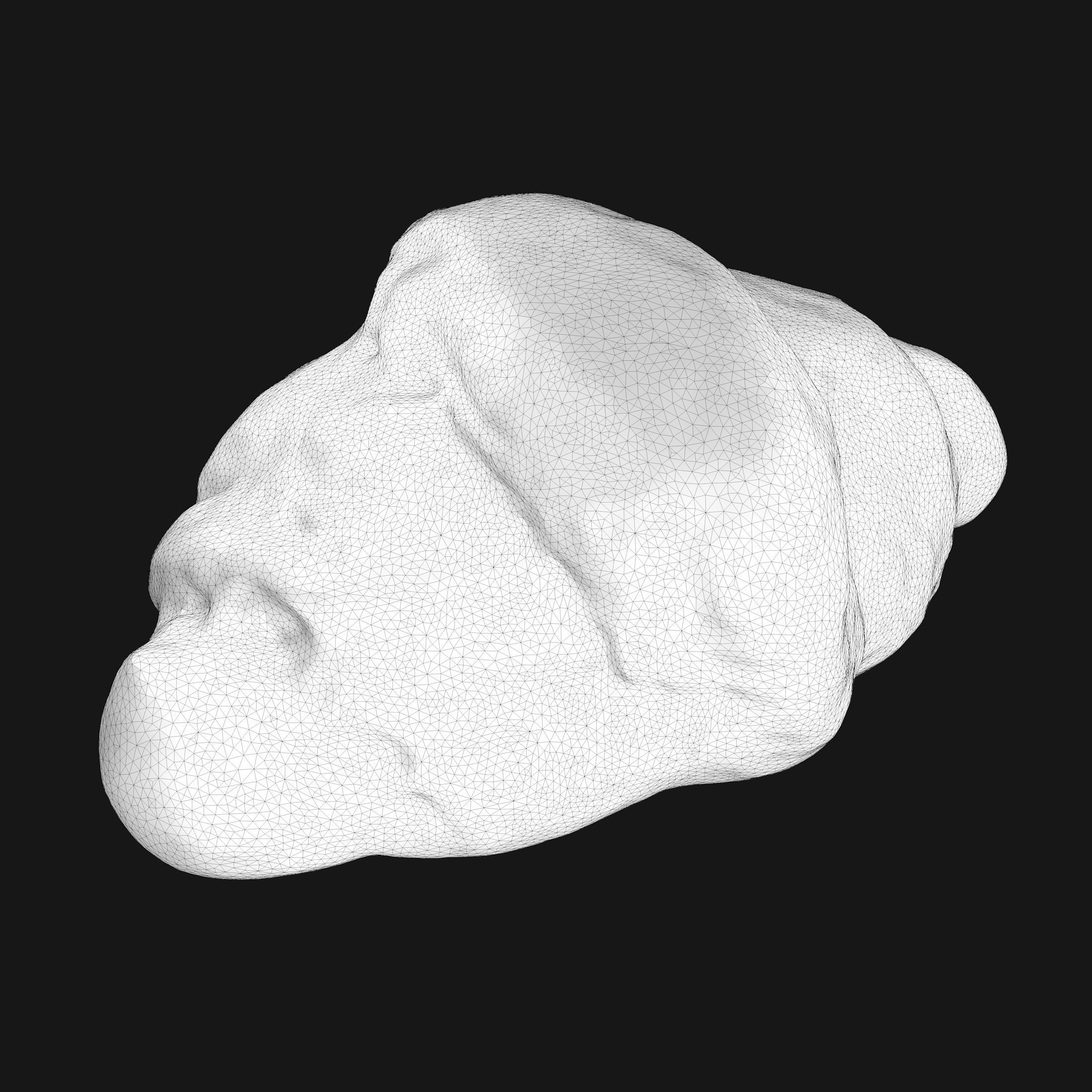 Realistic Croissant 3D model_7