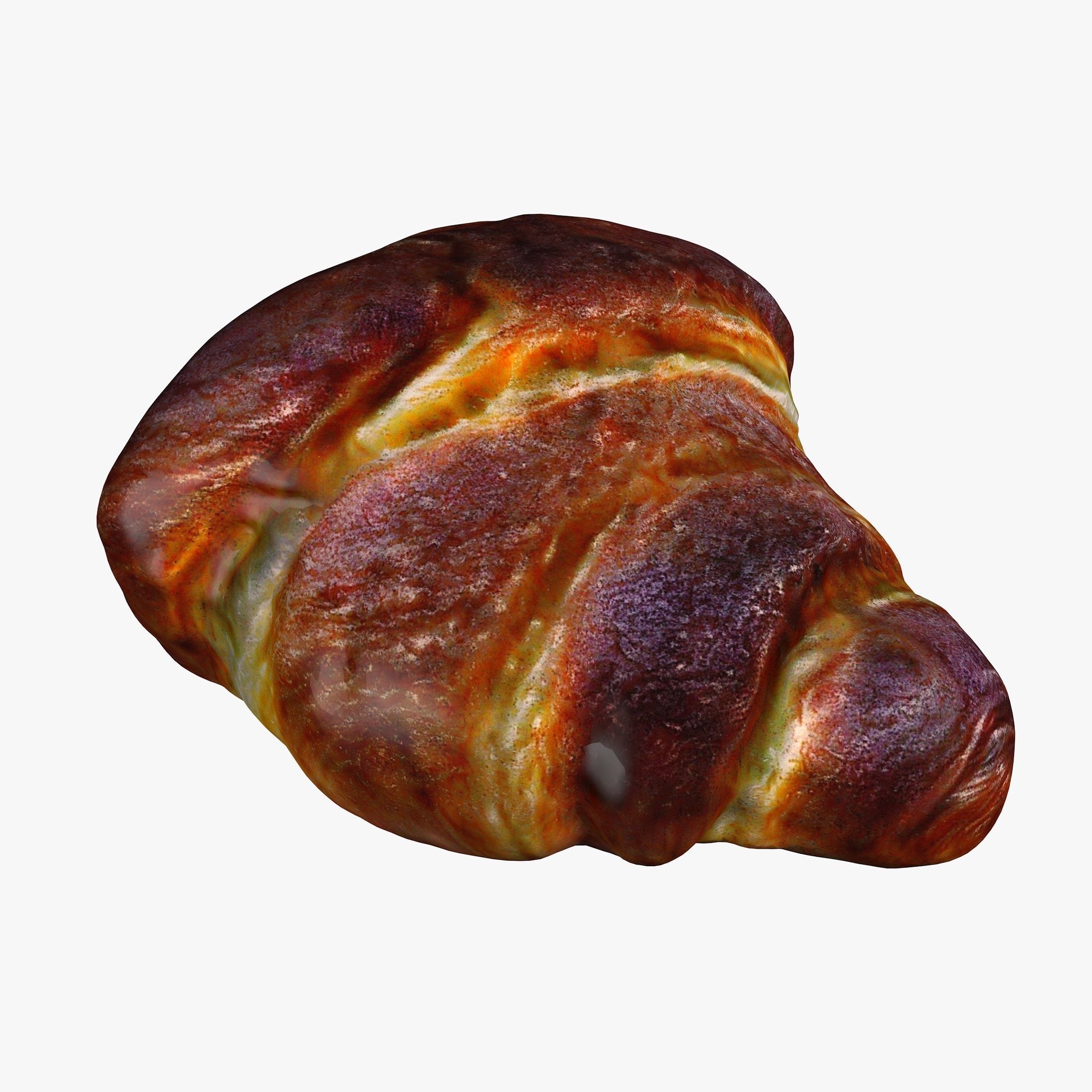 Realistic Croissant 3D model_4