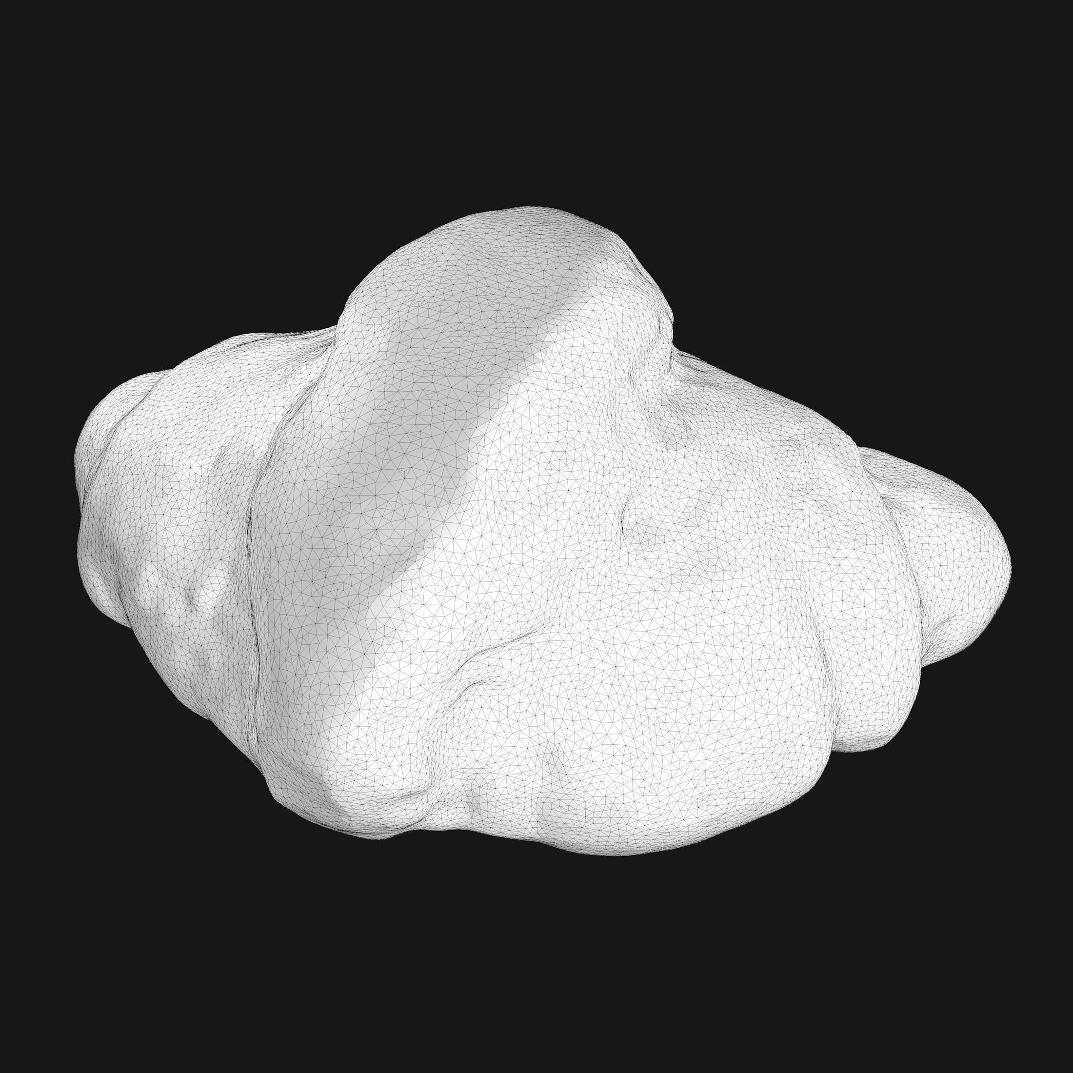 Realistic Croissant 3D model_5