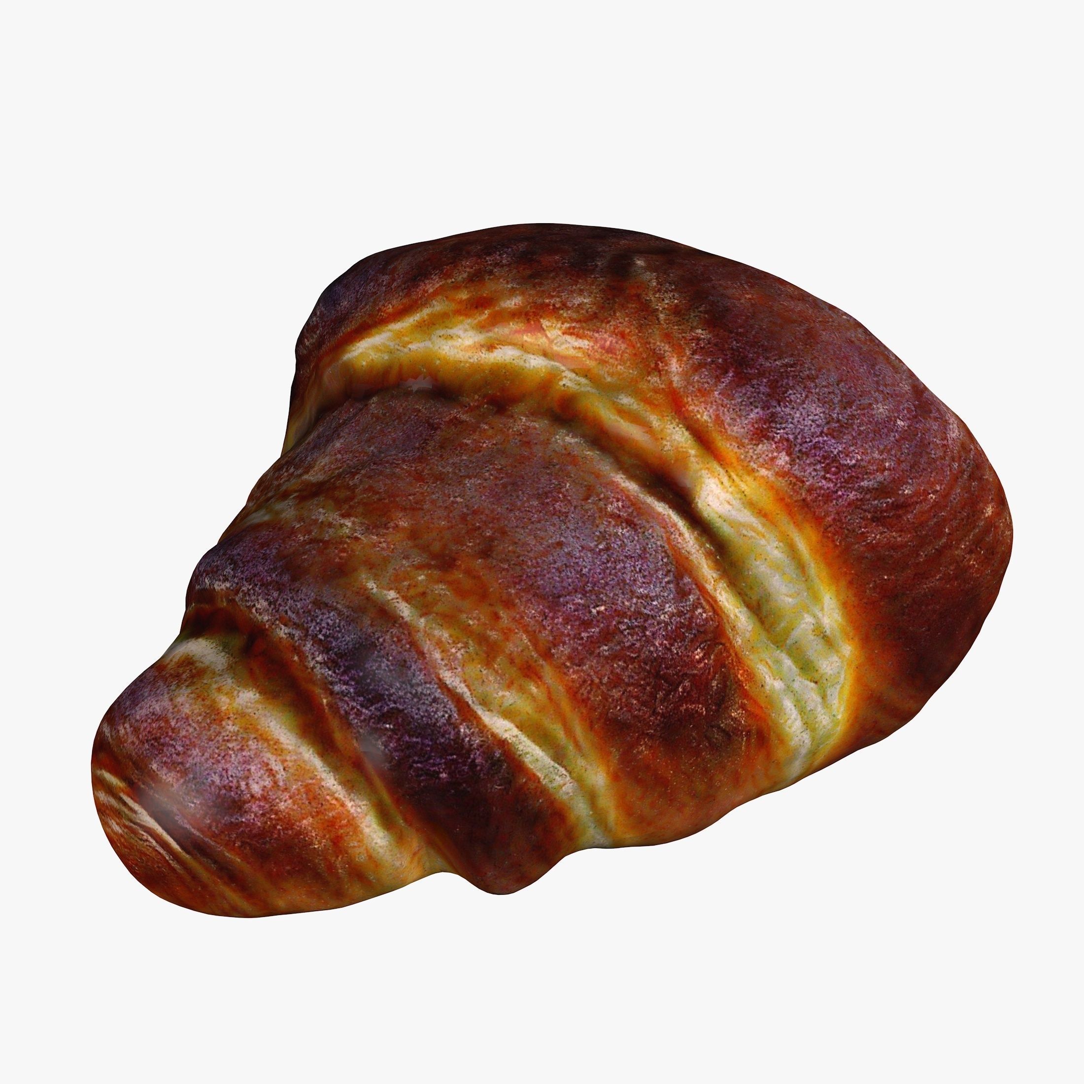 Realistic Croissant 3D model_2