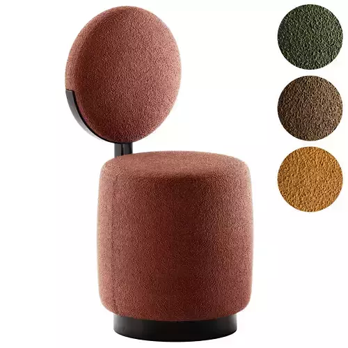 Beauty Swivel Chair by Saba Italia