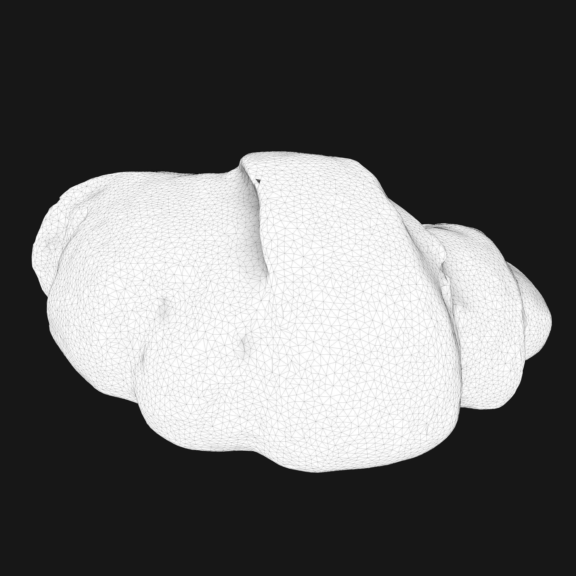 Realistic Croissant 3D model_7