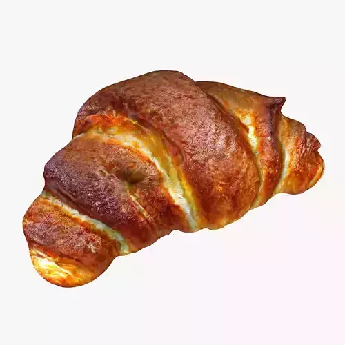 Realistic Croissant 3D model