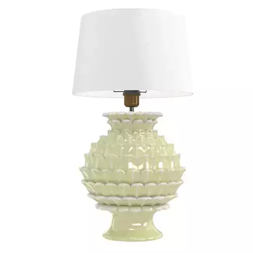 Richard Taylor designs pinecone ceramic table lamp
