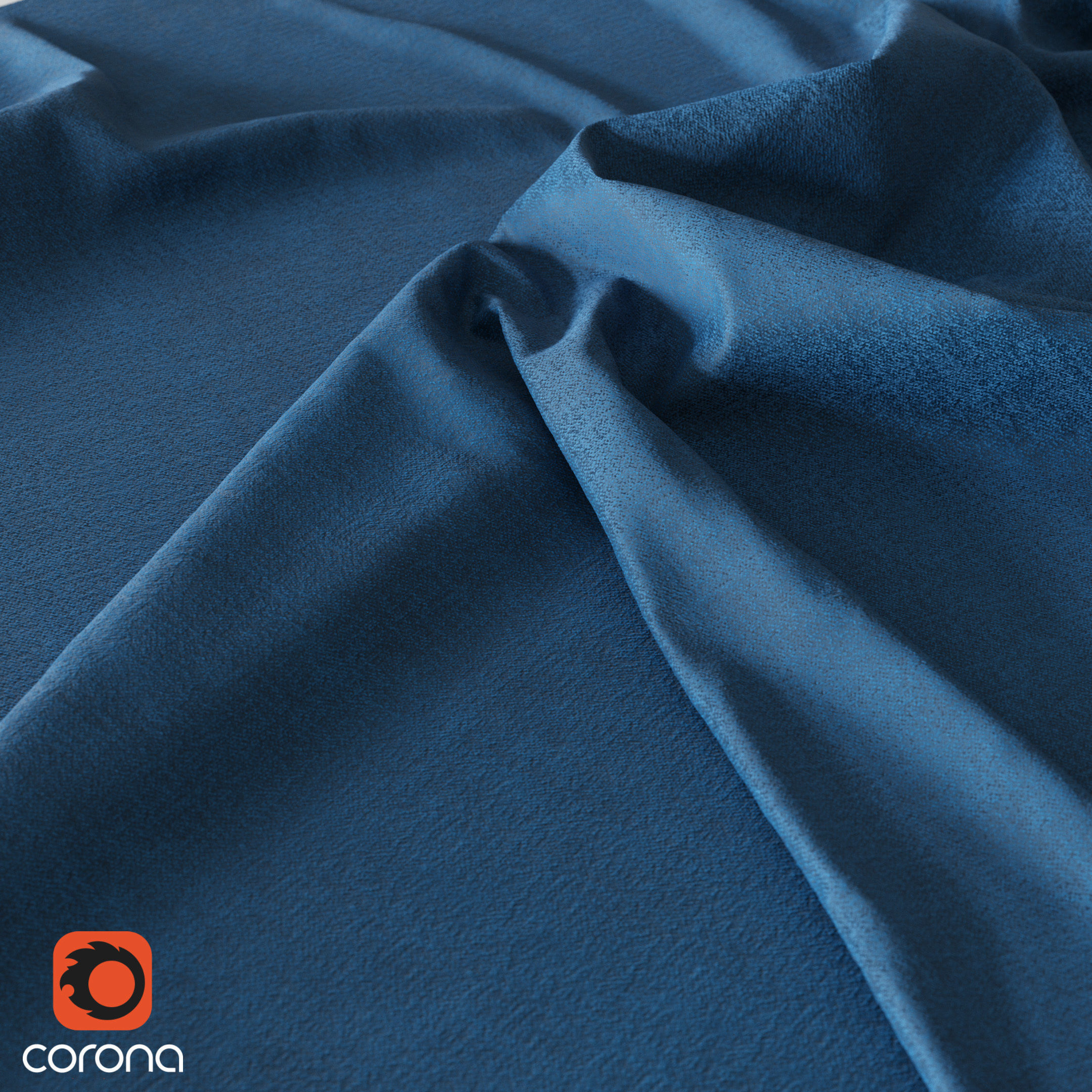 Fabric California Blue 4k Texture_3