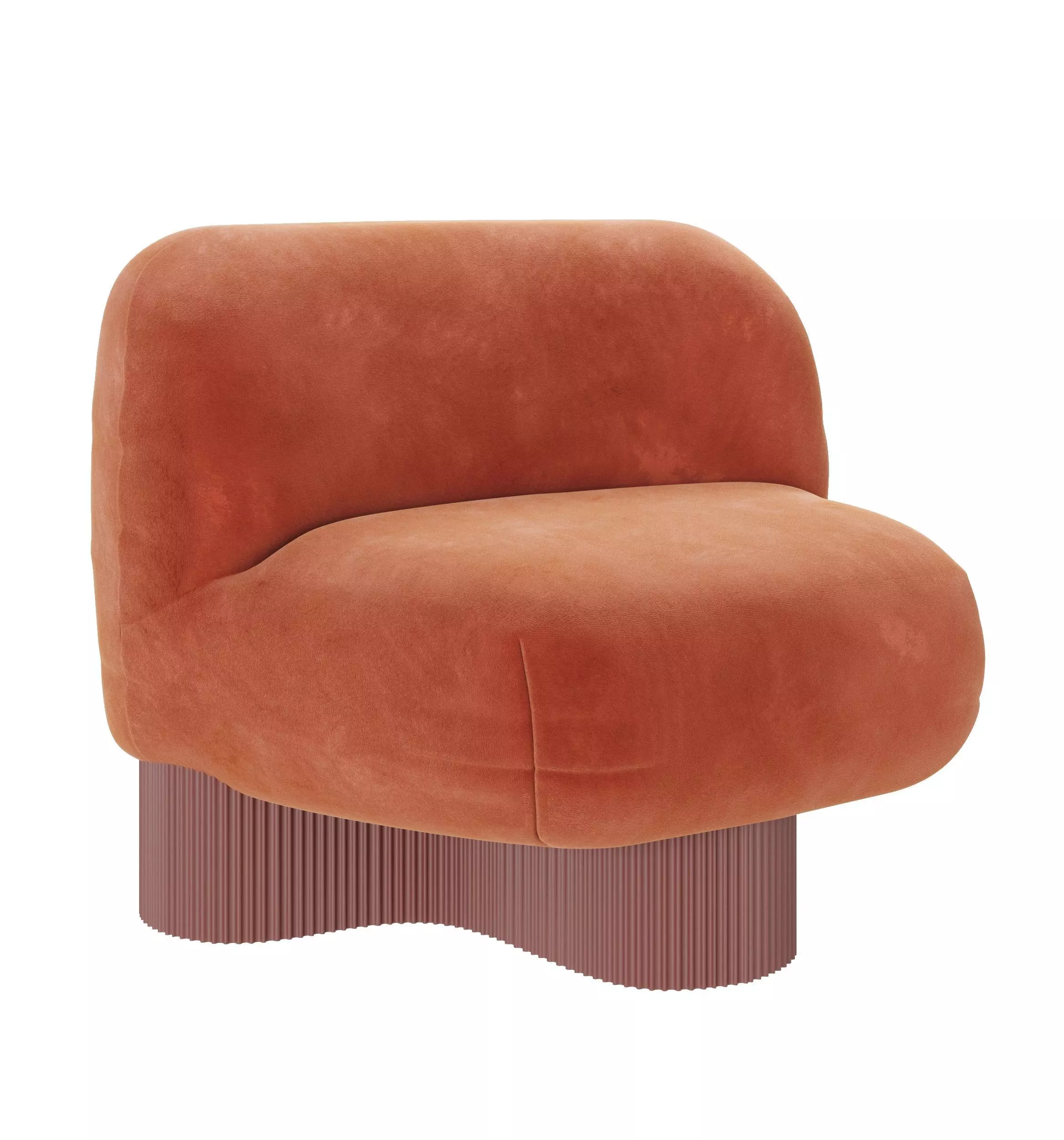 Bolete Tekli Koltuk 3D model