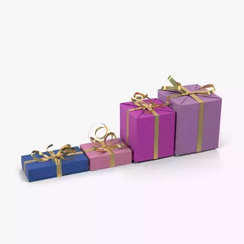 Gift Boxes Purple