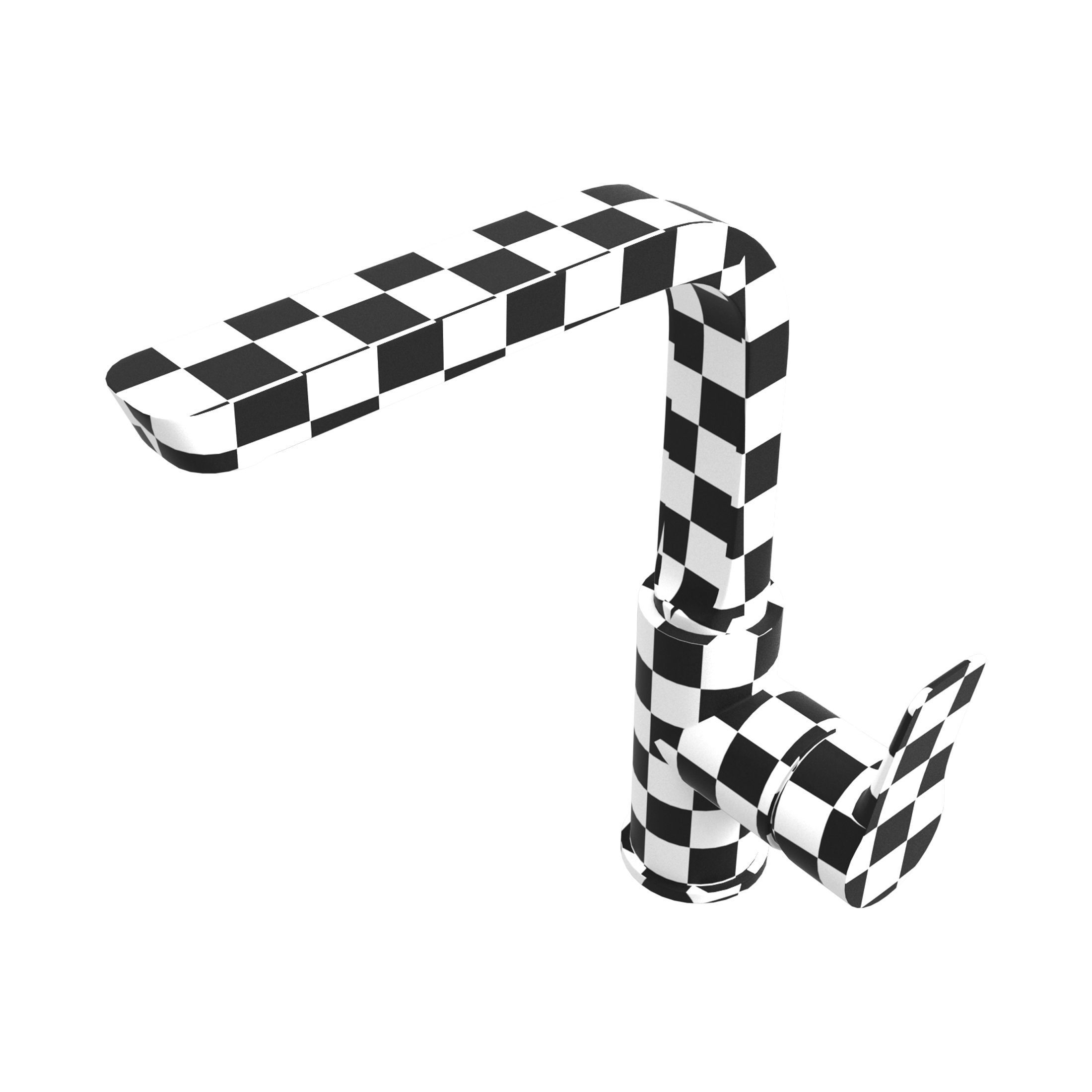 Tap Cristina Rubinetterie Elevation Criel228 Mixer 3D model_9