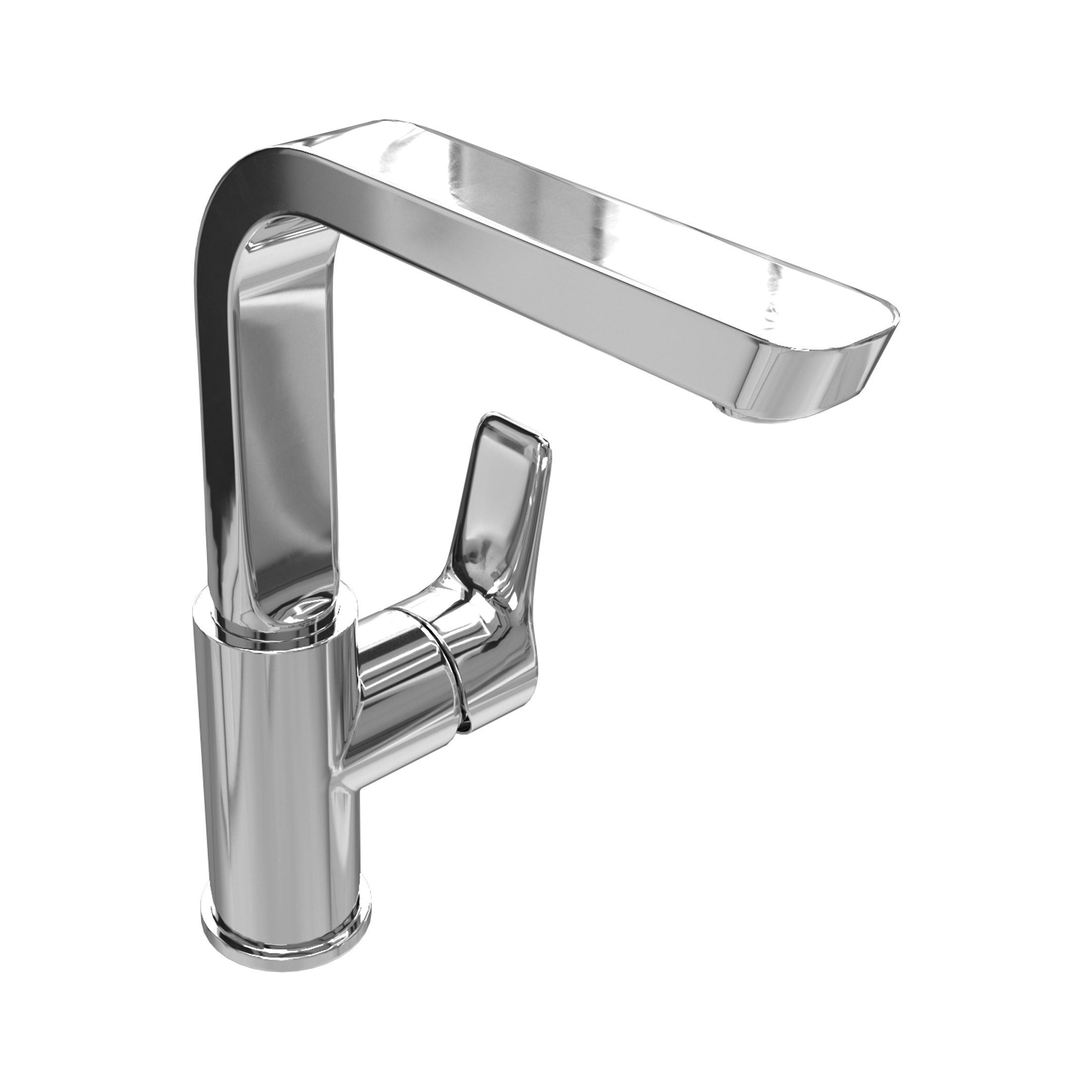 Tap Cristina Rubinetterie Elevation Criel228 Mixer 3D model_5