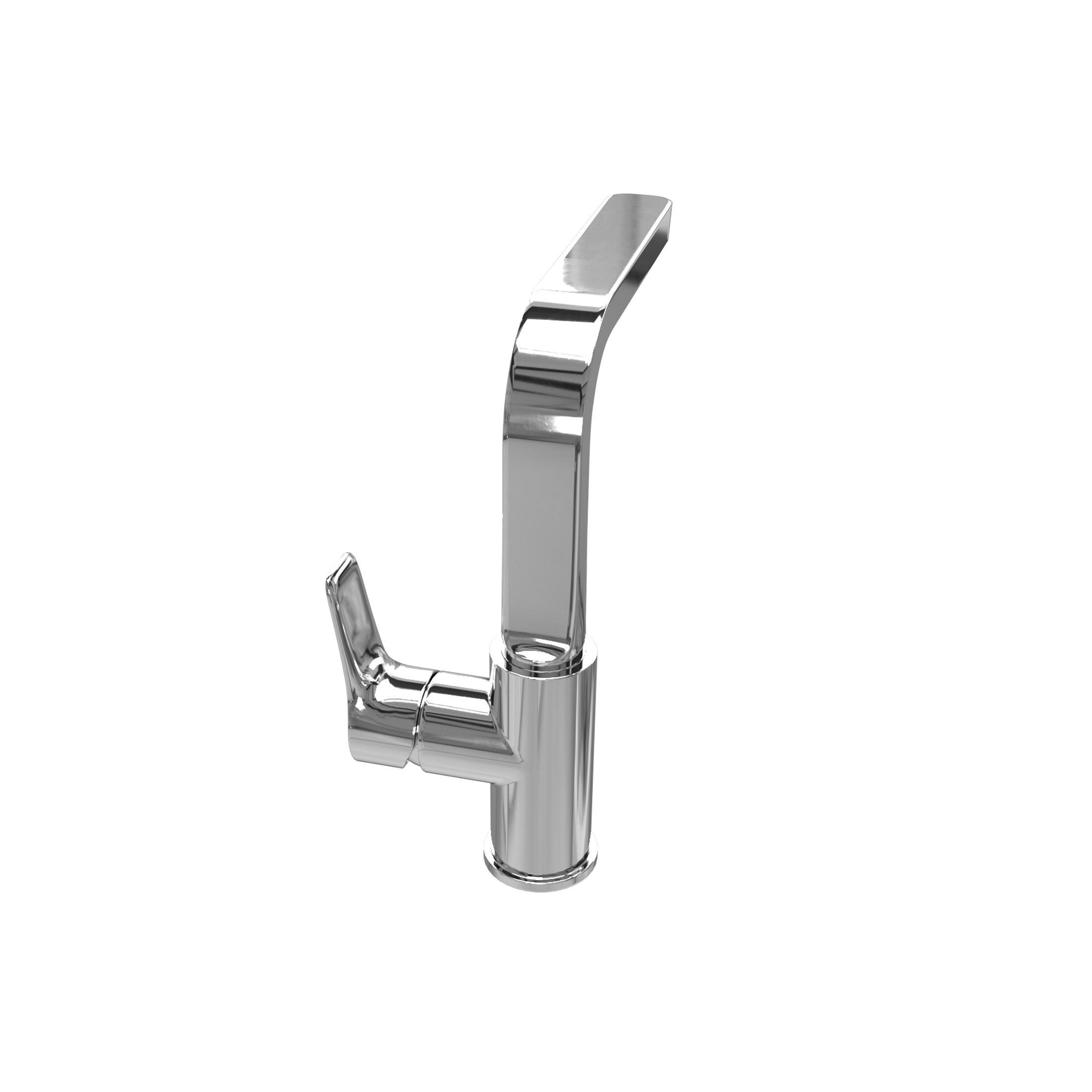 Tap Cristina Rubinetterie Elevation Criel228 Mixer 3D model_11