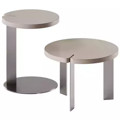 Butter Side and Coffee Table by Saba Italia