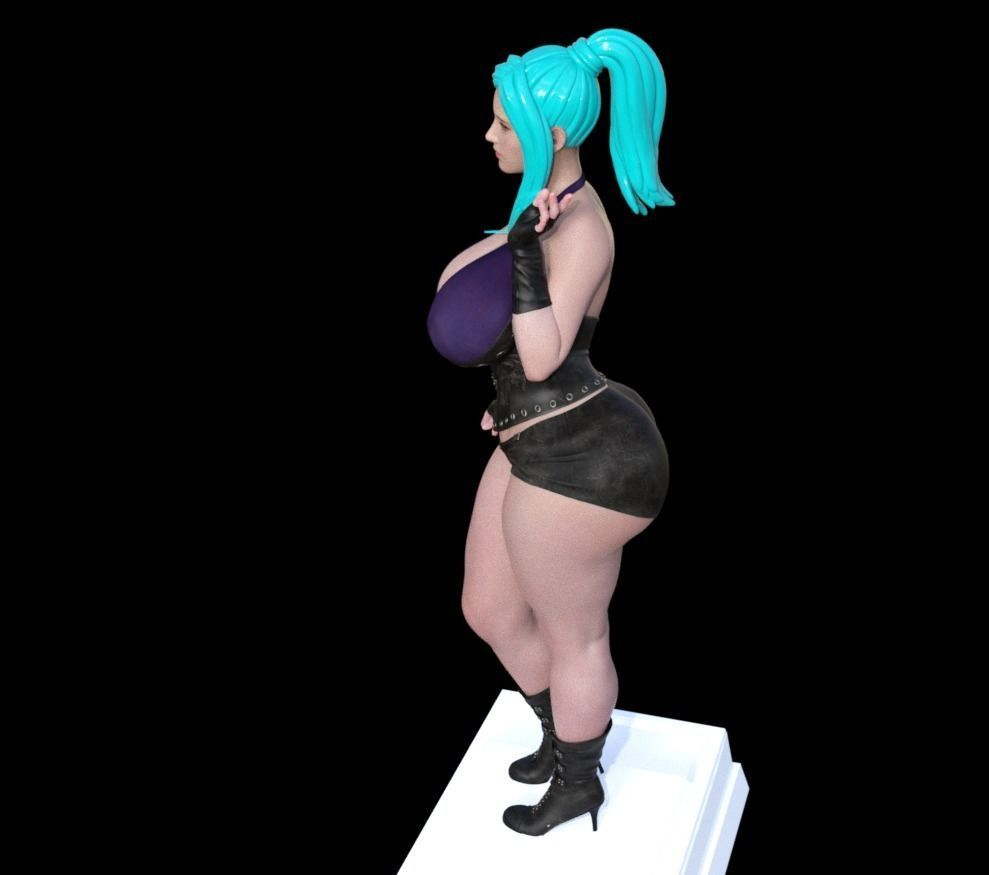 Gino Sexy Girl 3D print model_2