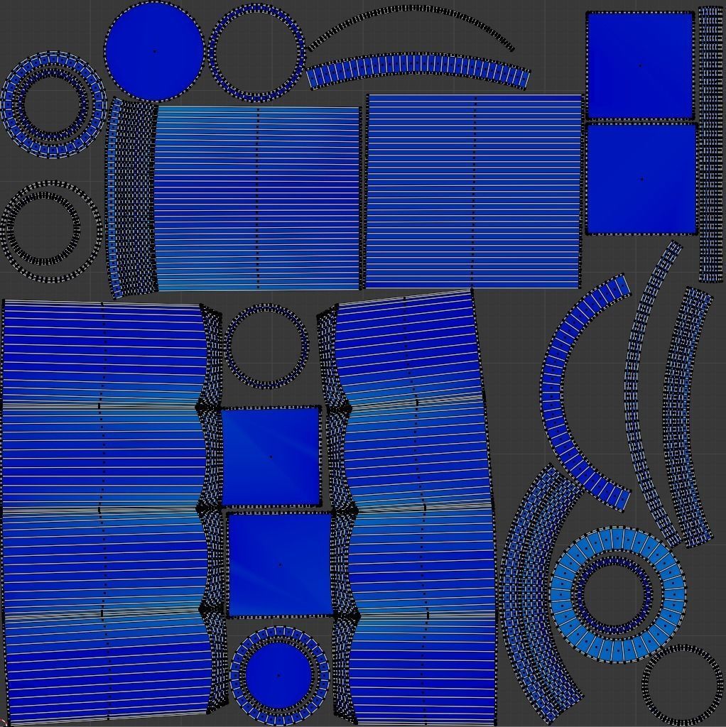 Pillars Pack Low-poly 3D model_10