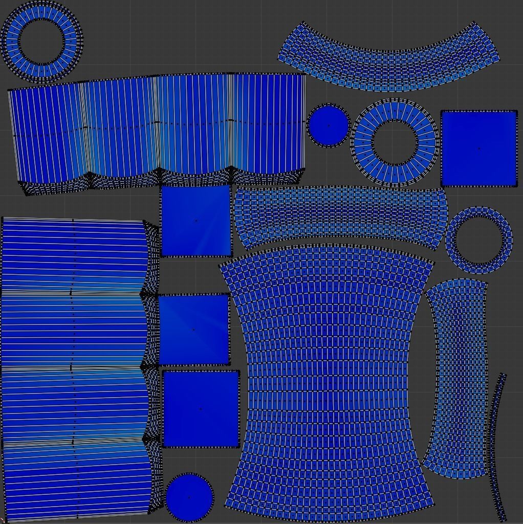 Pillars Pack Low-poly 3D model_11