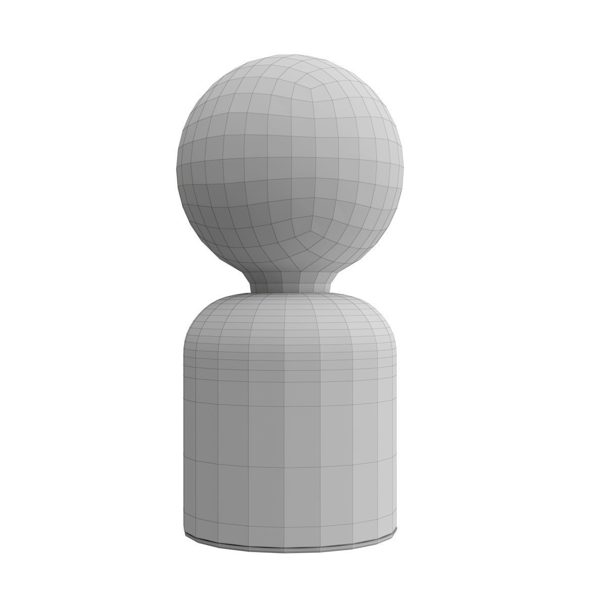  CERAMIC DESK LAMP 3D model_1