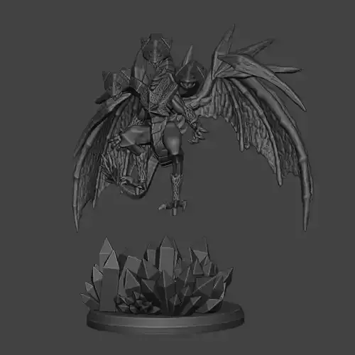 Trishula 3D printable miniature