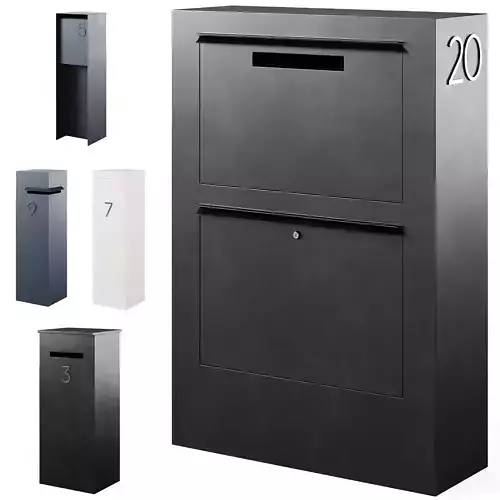 Mailboxes by Adezz 3D model
